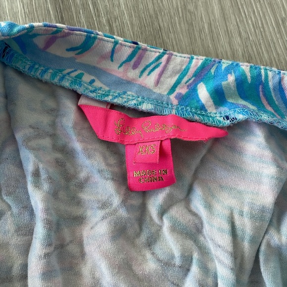 Lilly Pulitzer Rilla wrap romper fishfull thinking print XXS - Picture 5 of 6